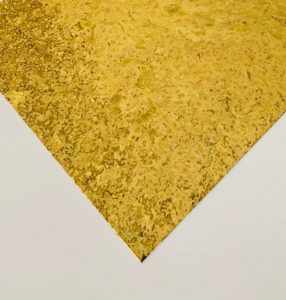 aged brass sheet